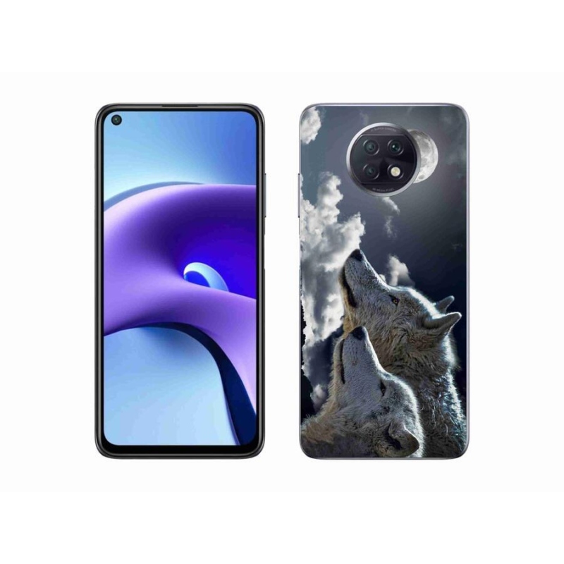 Gél borítás mmCase a Xiaomi Redmi Note 9T 5G - farkasok számára