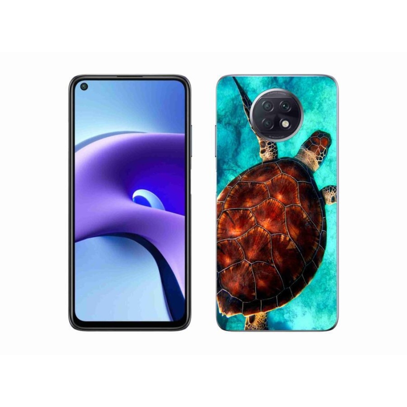 Gél borítás mmCase a Xiaomi Redmi Note 9T 5G számára - teknősbéka
