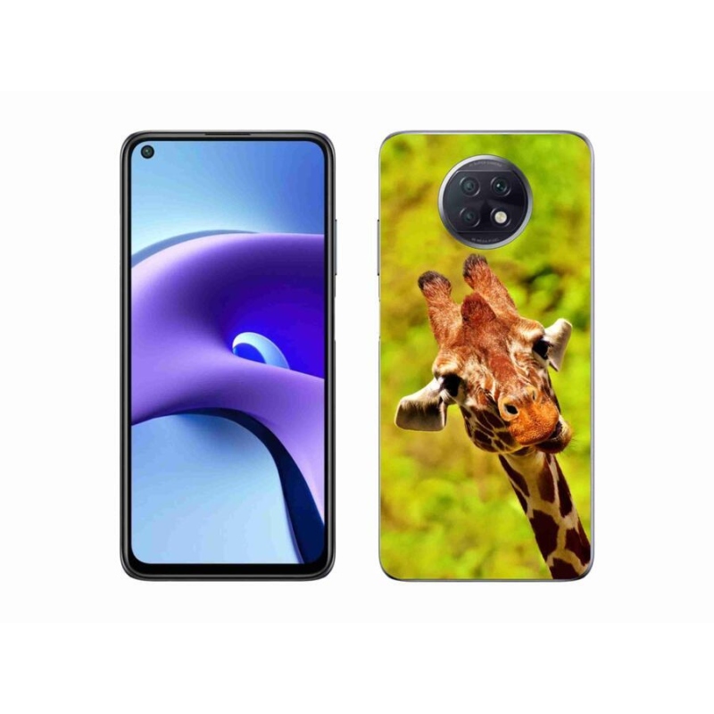 Gél borítás mmCase a Xiaomi Redmi Note 9T 5G-hez - zsiráf