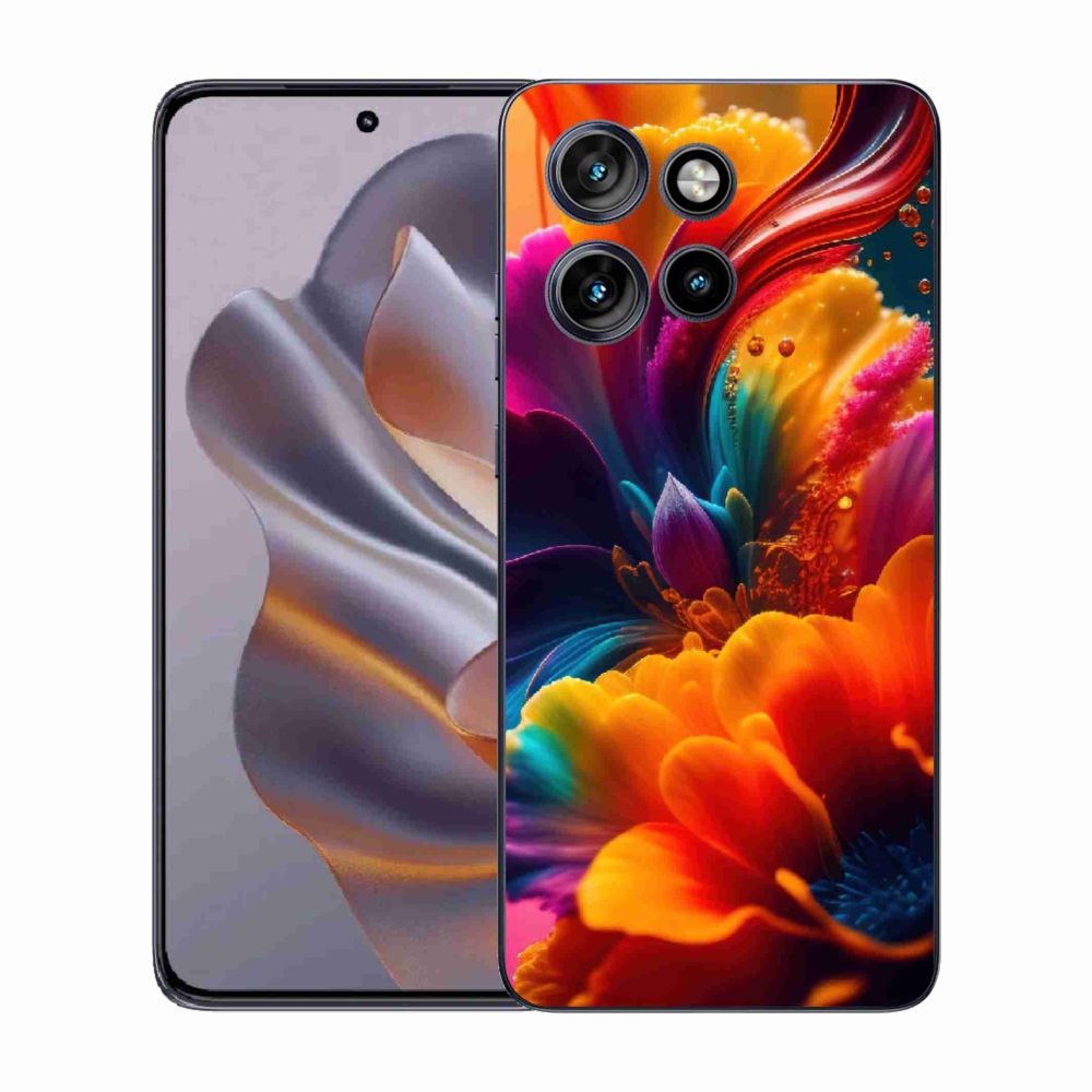 Zselés borítás mmCase a Motorola Edge 50 Neo készülékhez - absztrakt motívum 2