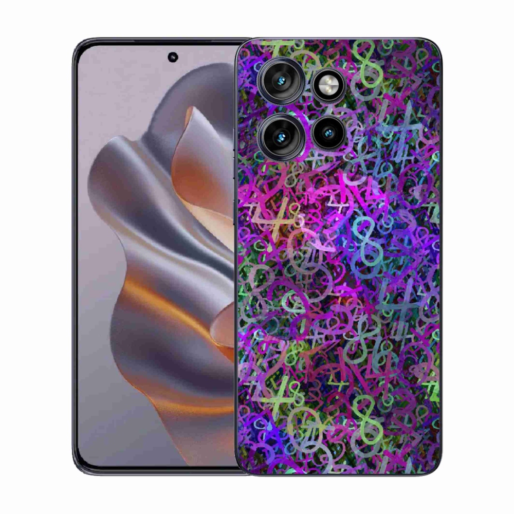 Zselés borítás mmCase a Motorola Edge 50 Neo készülékhez - absztrakt motívum 25