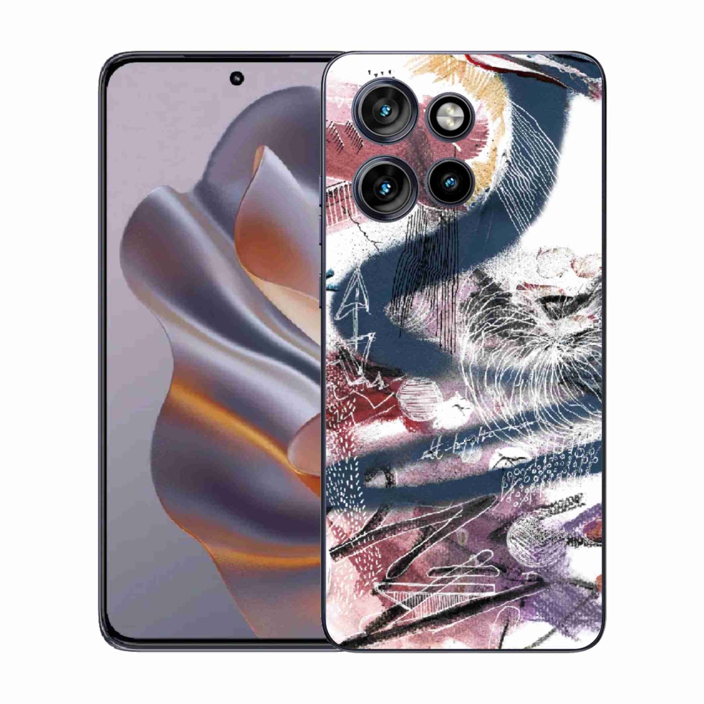 Zselés borítás mmCase a Motorola Edge 50 Neo készülékhez - absztrakt motívum 28