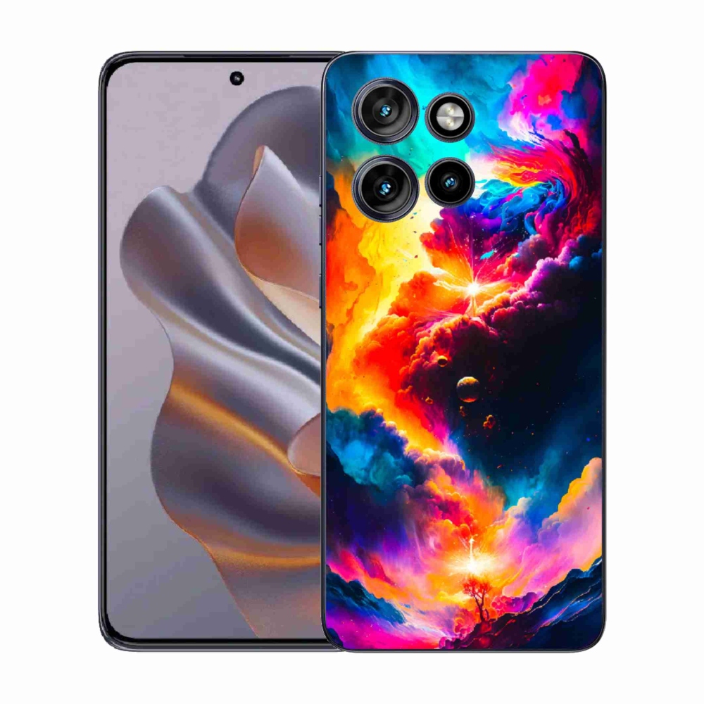 Zselés borítás mmCase a Motorola Edge 50 Neo készülékhez - absztrakt motívum