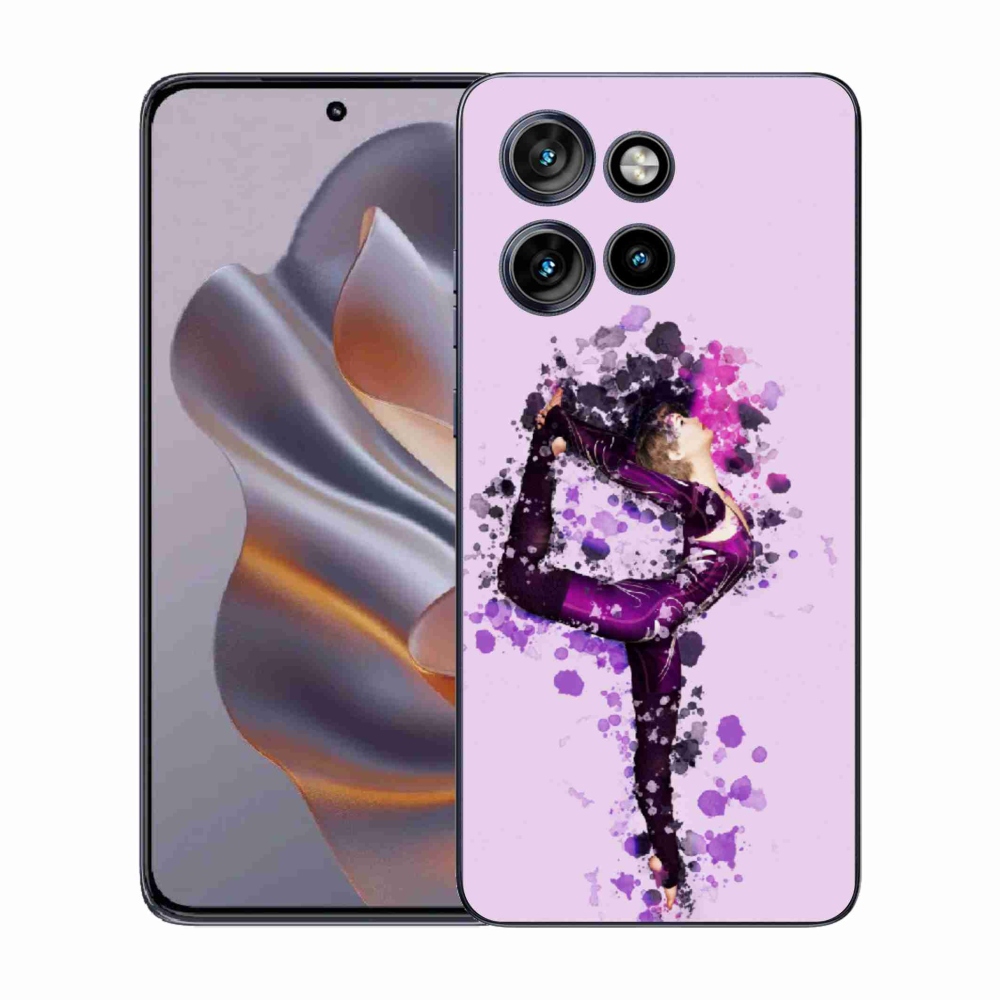 Zselés borítás mmCase a Motorola Edge 50 Neo készülékhez - balerina