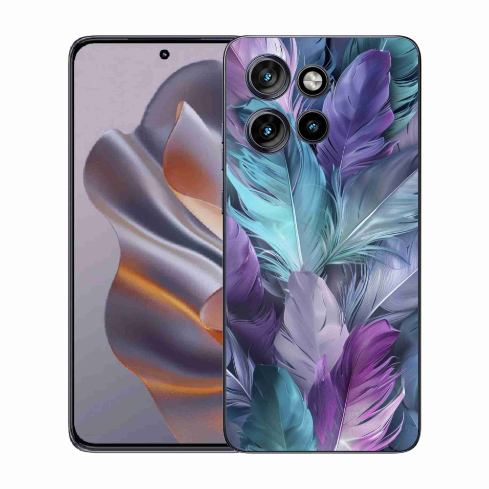 Zselés borítás mmCase a Motorola Edge 50 Neo készülékhez - színes toll 2