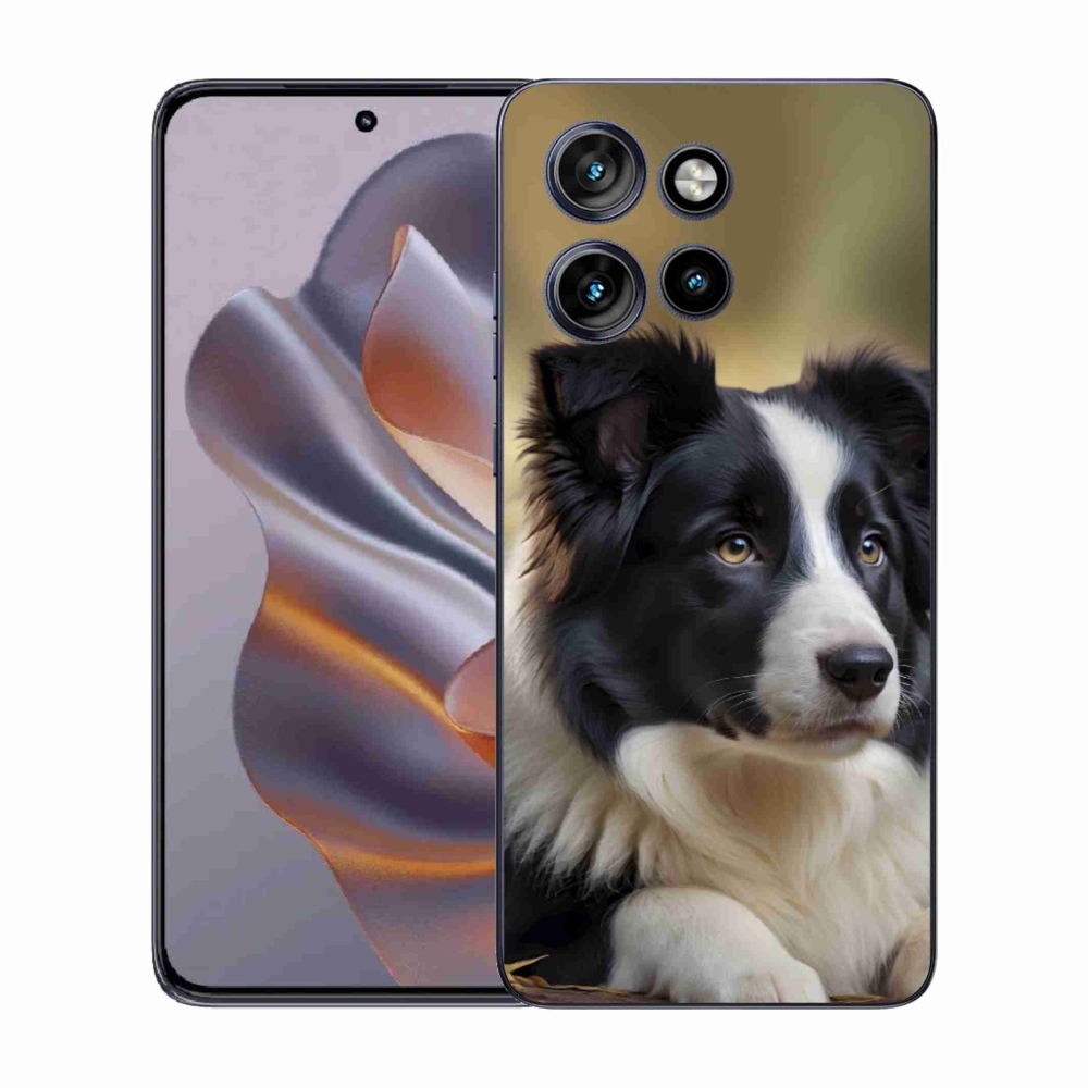 Zselés borító mmCase a Motorola Edge 50 Neo készülékhez - border colie 2