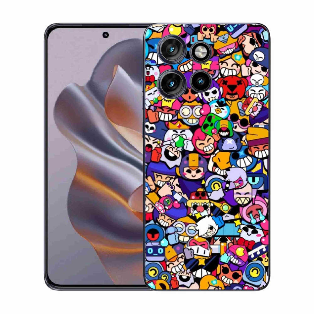 Zselés borítás mmCase a Motorola Edge 50 Neo készülékhez - brawl stars 2