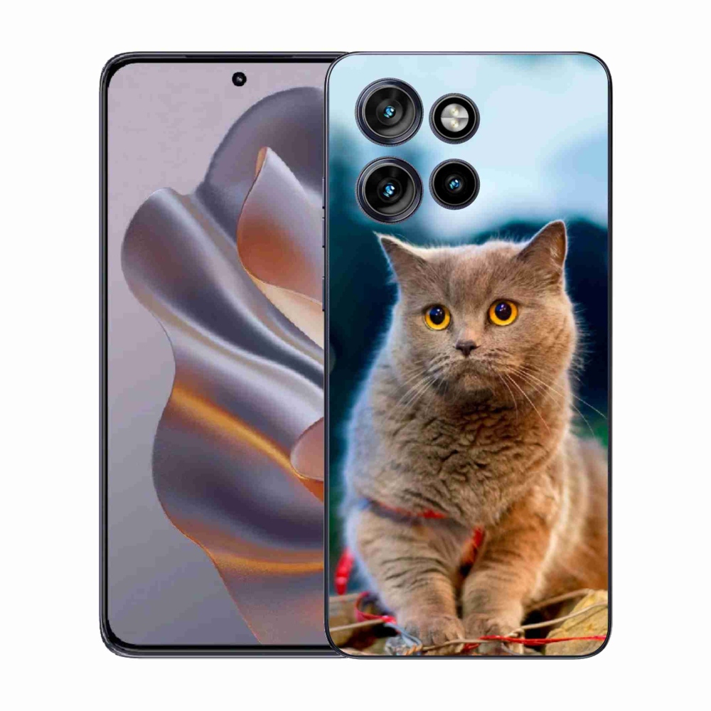 Zselés borítás mmCase a Motorola Edge 50 Neo készülékhez - brit kék 2