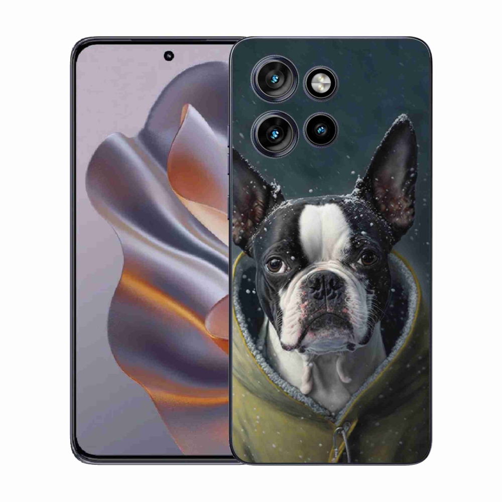 Zselés borítás mmCase a Motorola Edge 50 Neo készülékhez - bulldog