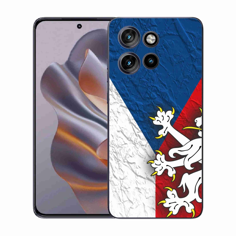 Zselés borító mmCase a Motorola Edge 50 Neo - cseh zászlóhoz 1