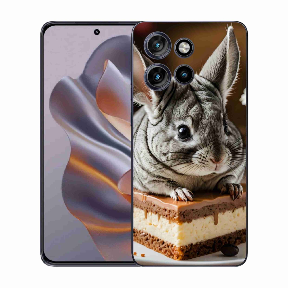 Zselés borítás mmCase a Motorola Edge 50 Neo készülékhez - csincsilla