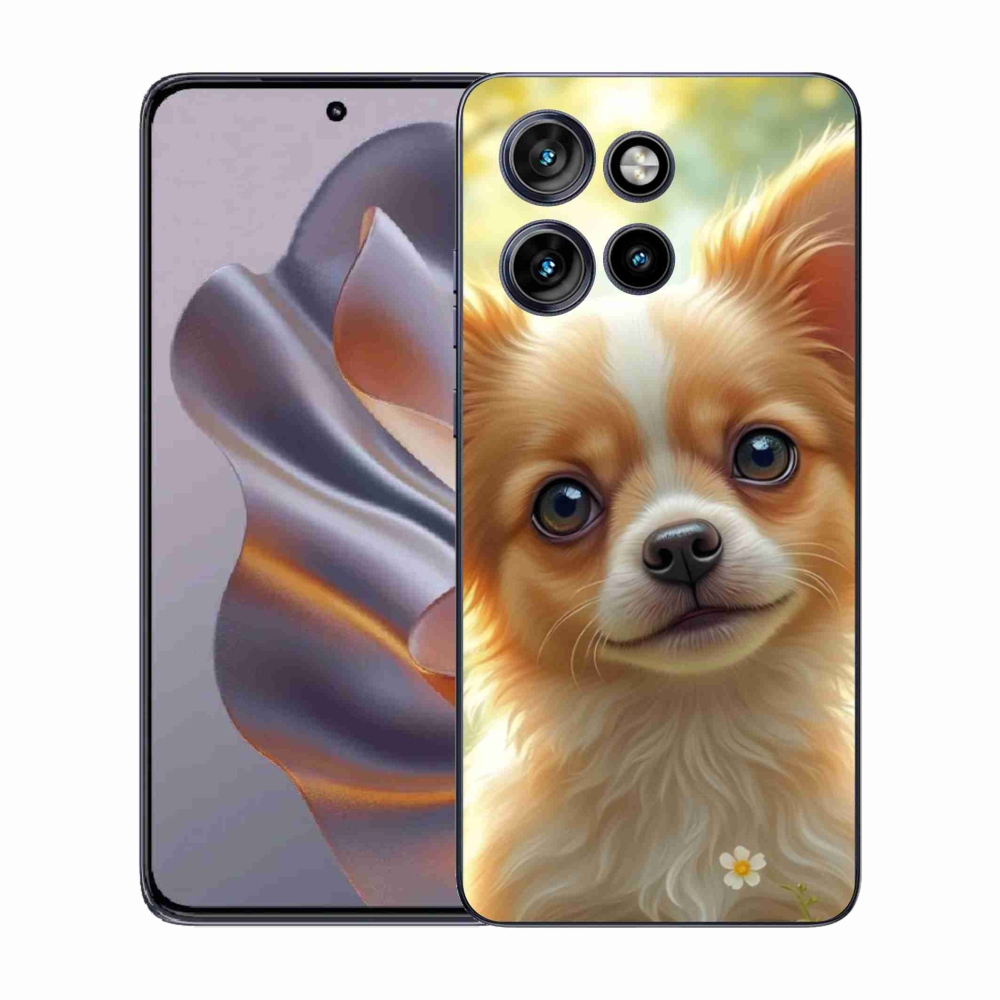 Zselés borítás mmCase a Motorola Edge 50 Neo - Chihuahua 5 készülékhez