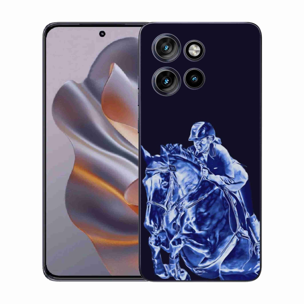 Zselés borítás mmCase a Motorola Edge 50 Neo készülékhez - versenyló