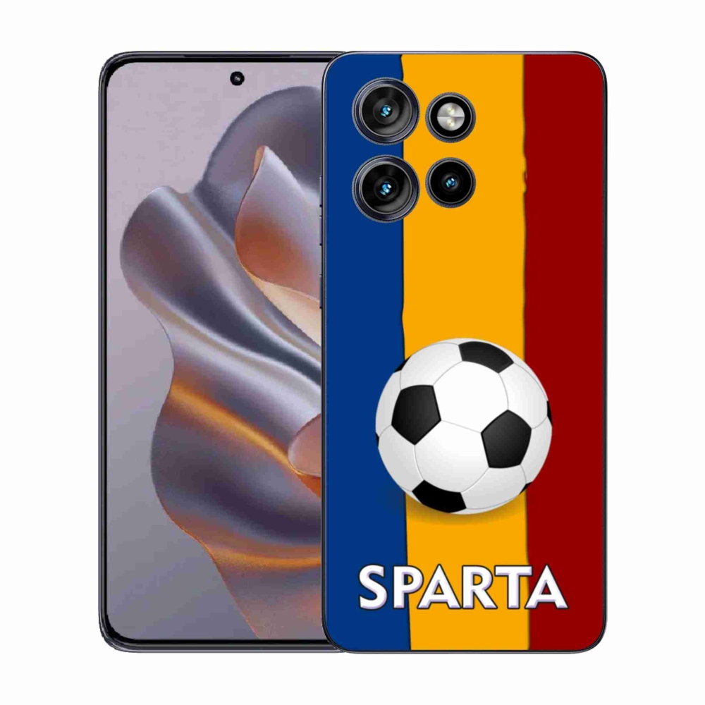 Zselés borítás mmCase a Motorola Edge 50 Neo készülékhez - futball 1