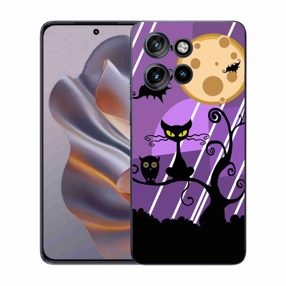 Zselés borítás mmCase a Motorola Edge 50 Neo készülékhez - halloween
