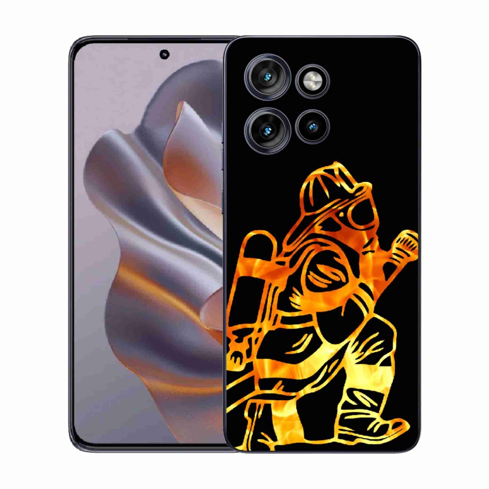 Zselés borítás mmCase a Motorola Edge 50 Neo - tűzoltóhoz 1