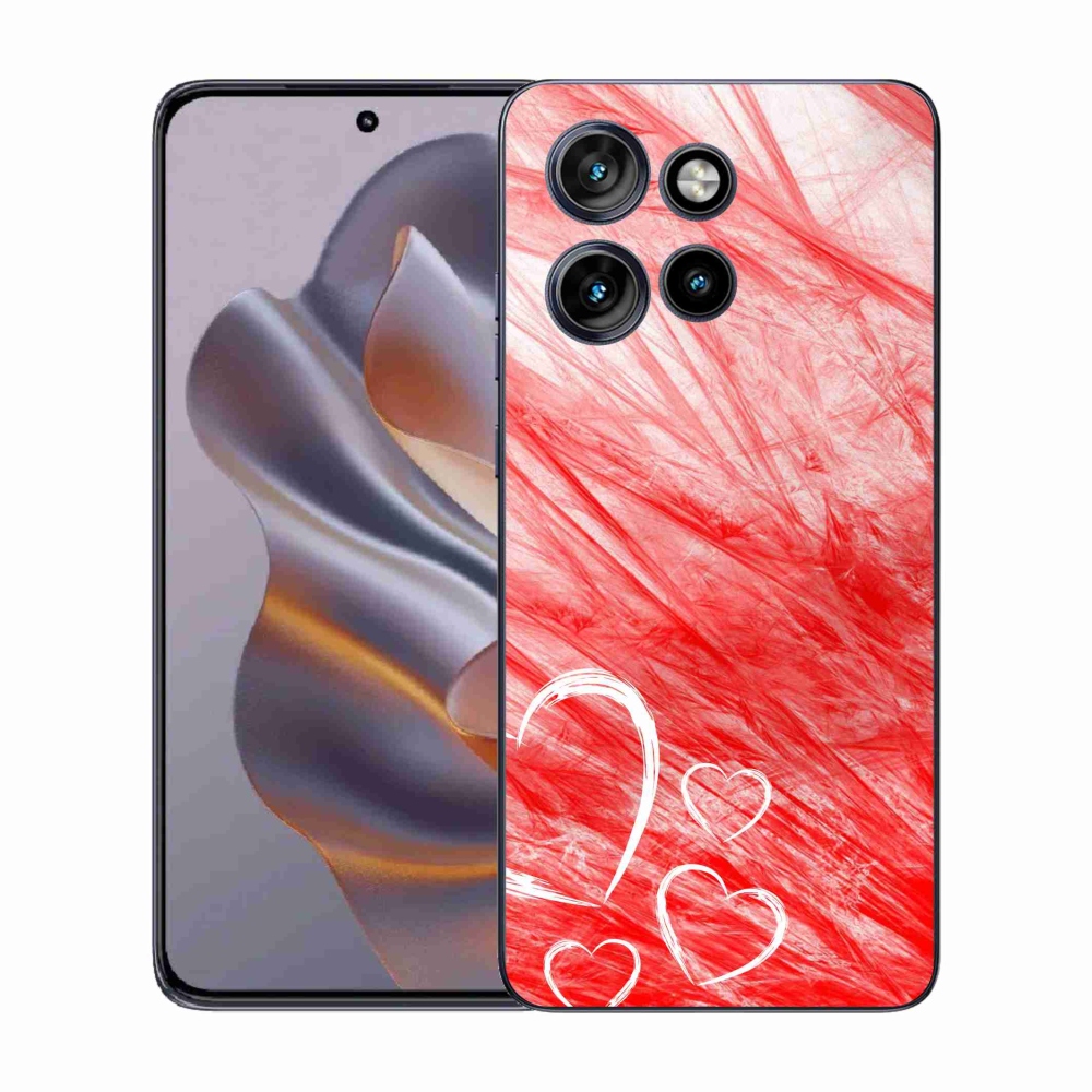 Zselés borítás mmCase a Motorola Edge 50 Neo készülékhez - szív