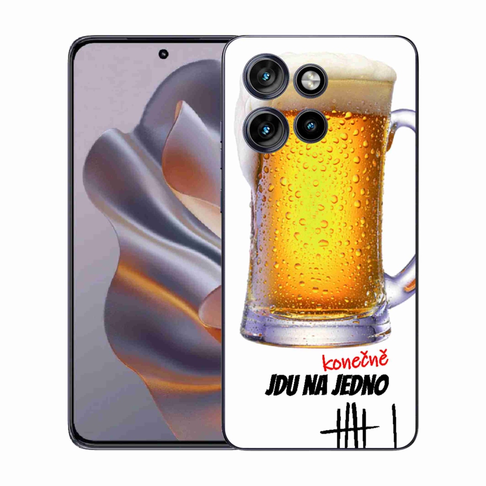 Zselés borítás mmCase a Motorola Edge 50 Neo számára - Én is megyek egyért