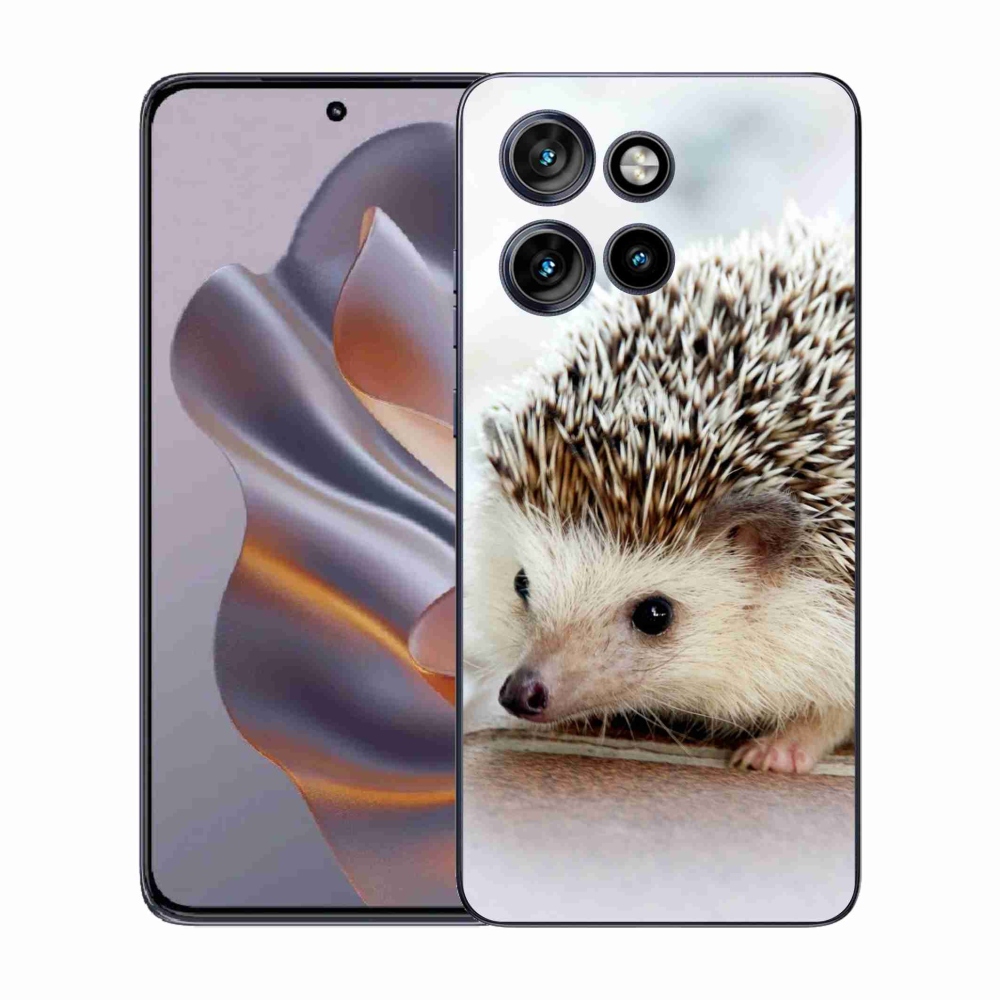 Zselés borítás mmCase a Motorola Edge 50 Neo készülékhez - süni