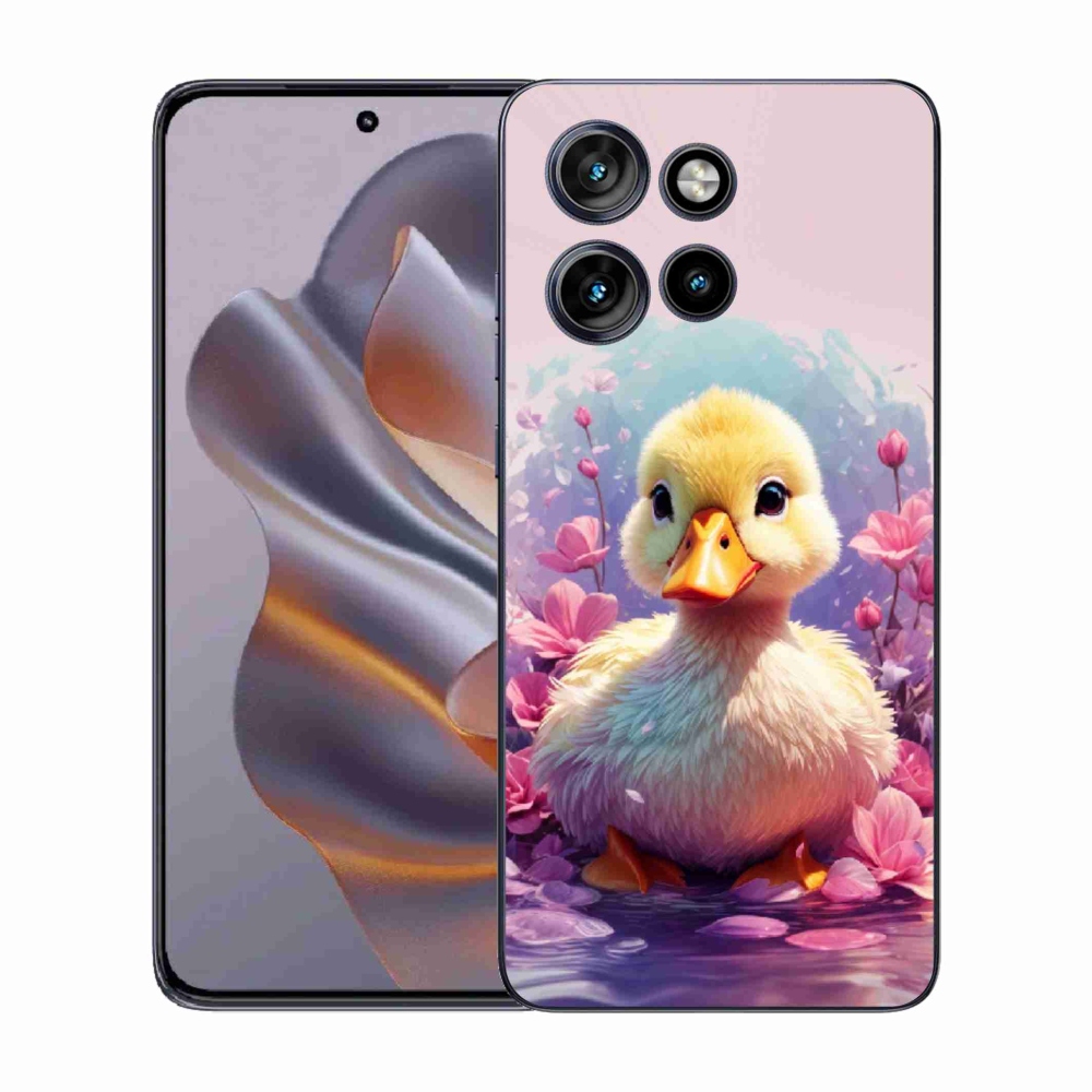 Zselés borítás mmCase a Motorola Edge 50 Neo készülékhez - kacsa