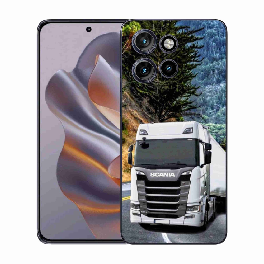 Zselés borítás mmCase a Motorola Edge 50 Neo készülékhez - teherautó 1