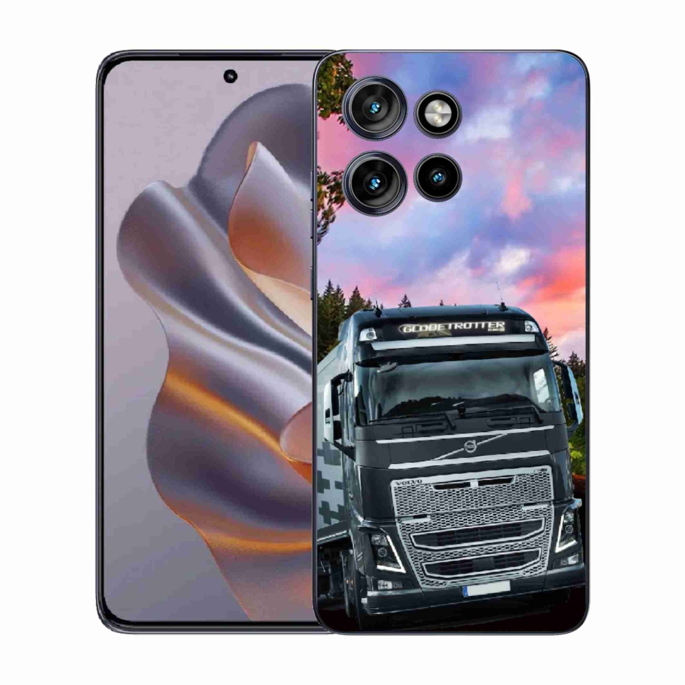 Zselés borítás mmCase a Motorola Edge 50 Neo készülékhez - teherautó 2