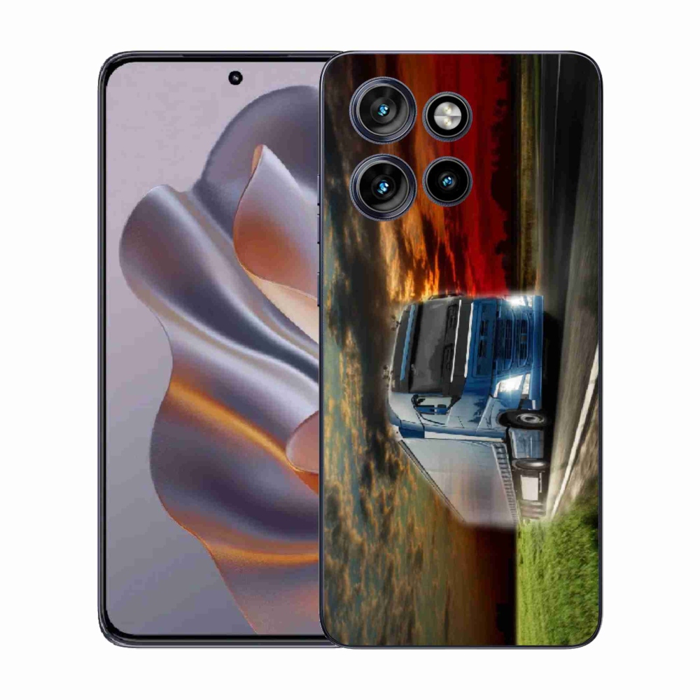 Zselés borítás mmCase a Motorola Edge 50 Neo készülékhez - teherautó 4