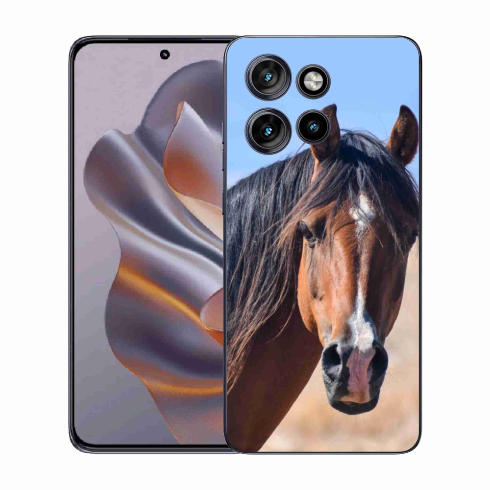 Zselés borítás mmCase a Motorola Edge 50 Neo készülékhez - csendes ló