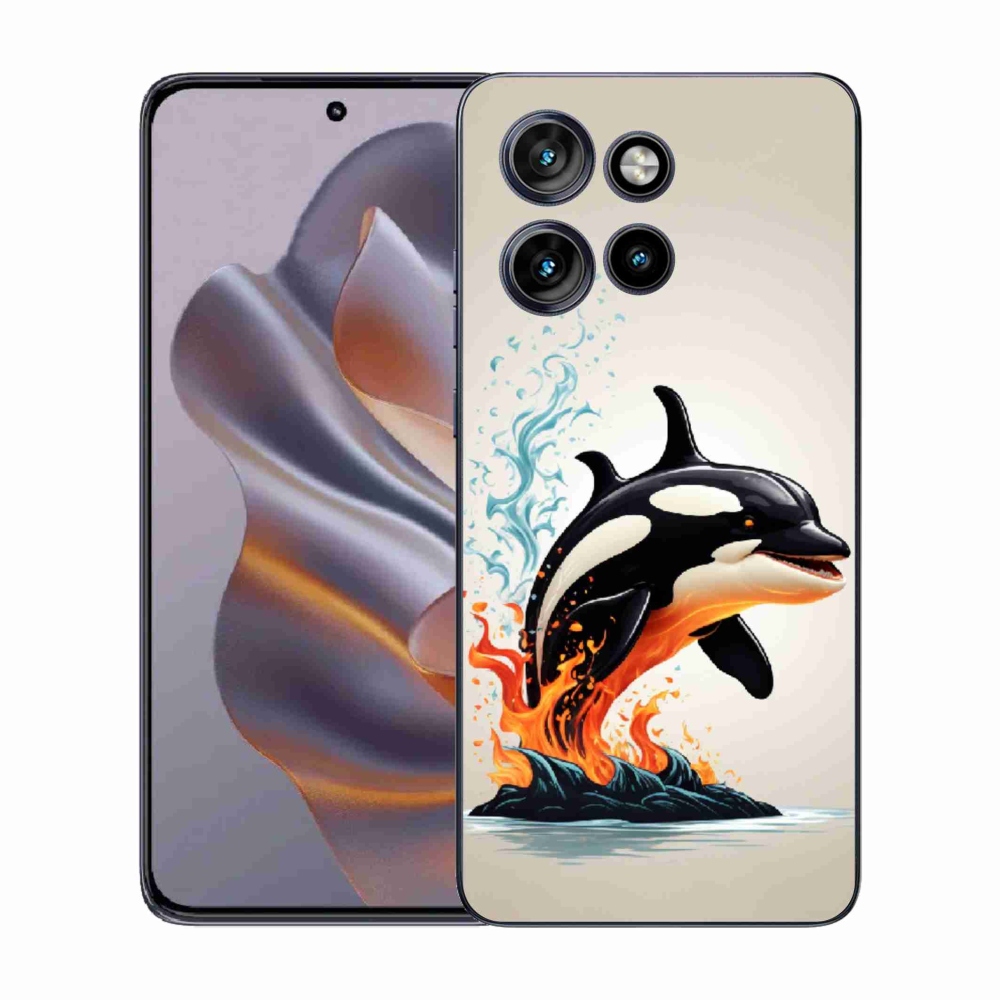 Gél védőburkolat mmCase a Motorola Edge 50 Neo készülékhez - Iris