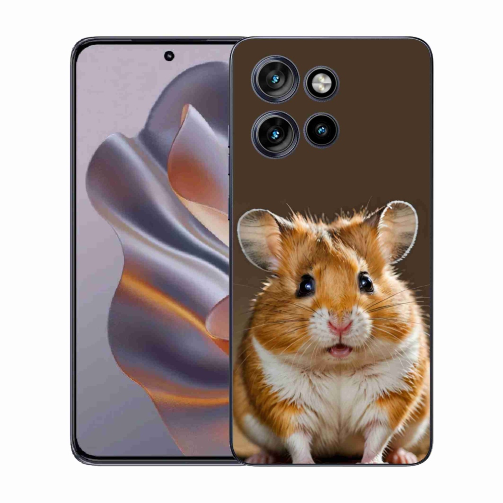 Zselés borítás mmCase a Motorola Edge 50 Neo készülékhez - hörcsög