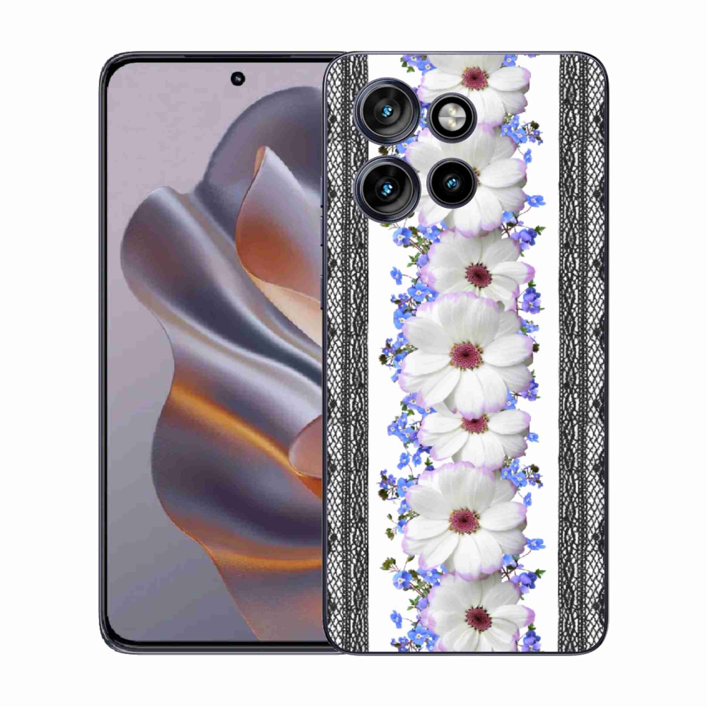 Zselés borítás mmCase a Motorola Edge 50 Neo készülékhez - virág 8
