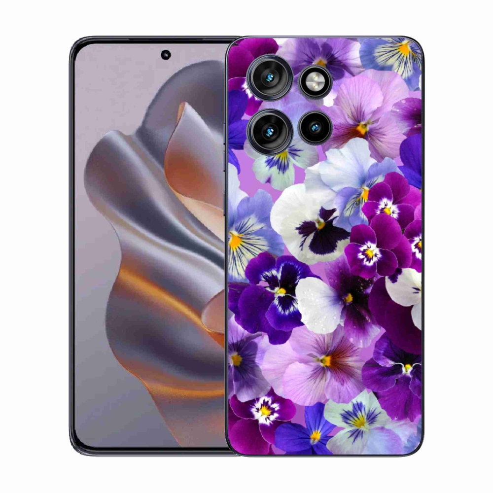 Zselés borítás mmCase a Motorola Edge 50 Neo készülékhez - virág 9