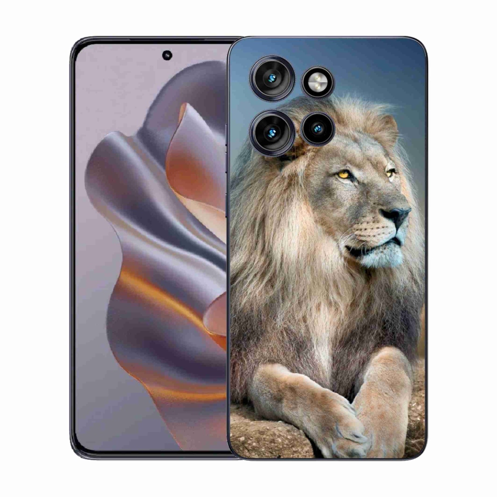 Zselés borítás mmCase a Motorola Edge 50 Neo készülékhez - Lion 1