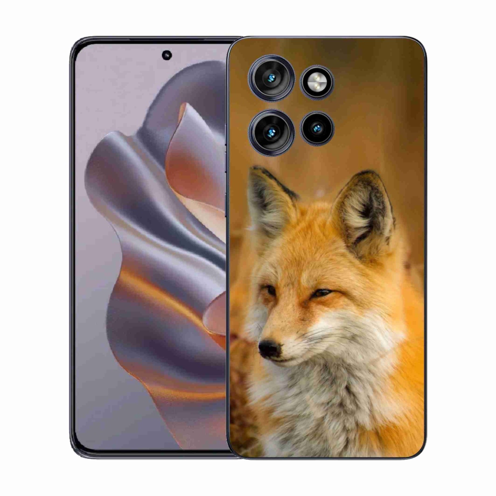 Zselés borítás mmCase a Motorola Edge 50 Neo készülékhez - róka