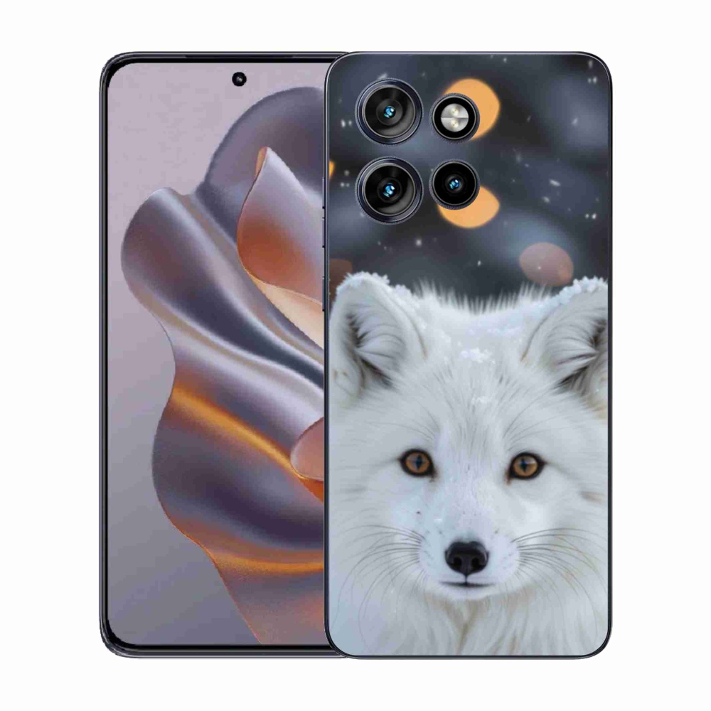 Zselés borítás mmCase a Motorola Edge 50 Neo készülékhez - polár róka