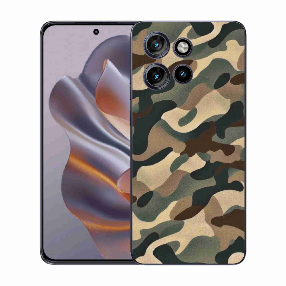 Zselés borítás mmCase a Motorola Edge 50 Neo készülékhez - terepszínű minta 11