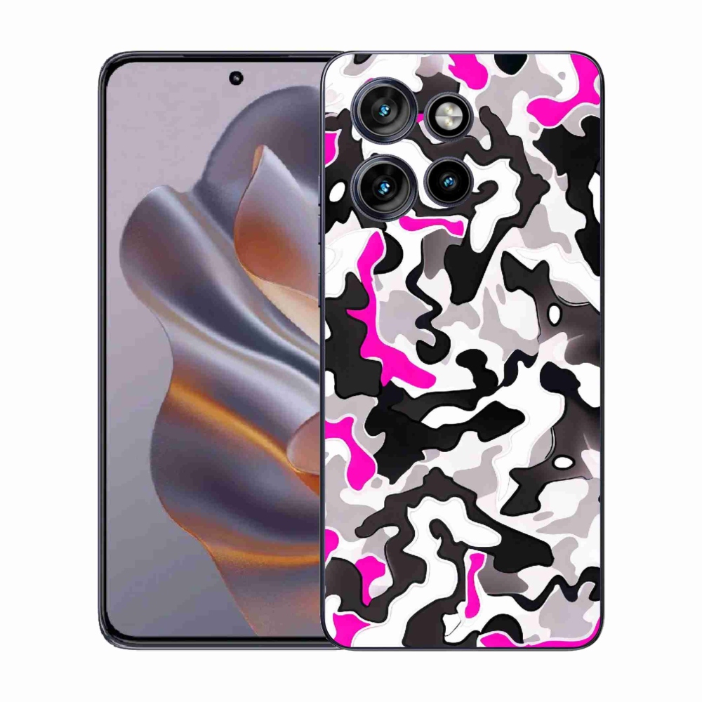 Zselés borítás mmCase a Motorola Edge 50 Neo készülékhez - álcázó mintázat 5