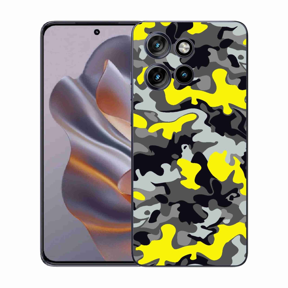 Zselés borítás mmCase a Motorola Edge 50 Neo készülékhez - terepszínű minta 6