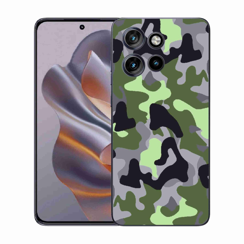 Zselés borítás mmCase a Motorola Edge 50 Neo készülékhez - terepszínű minta 7