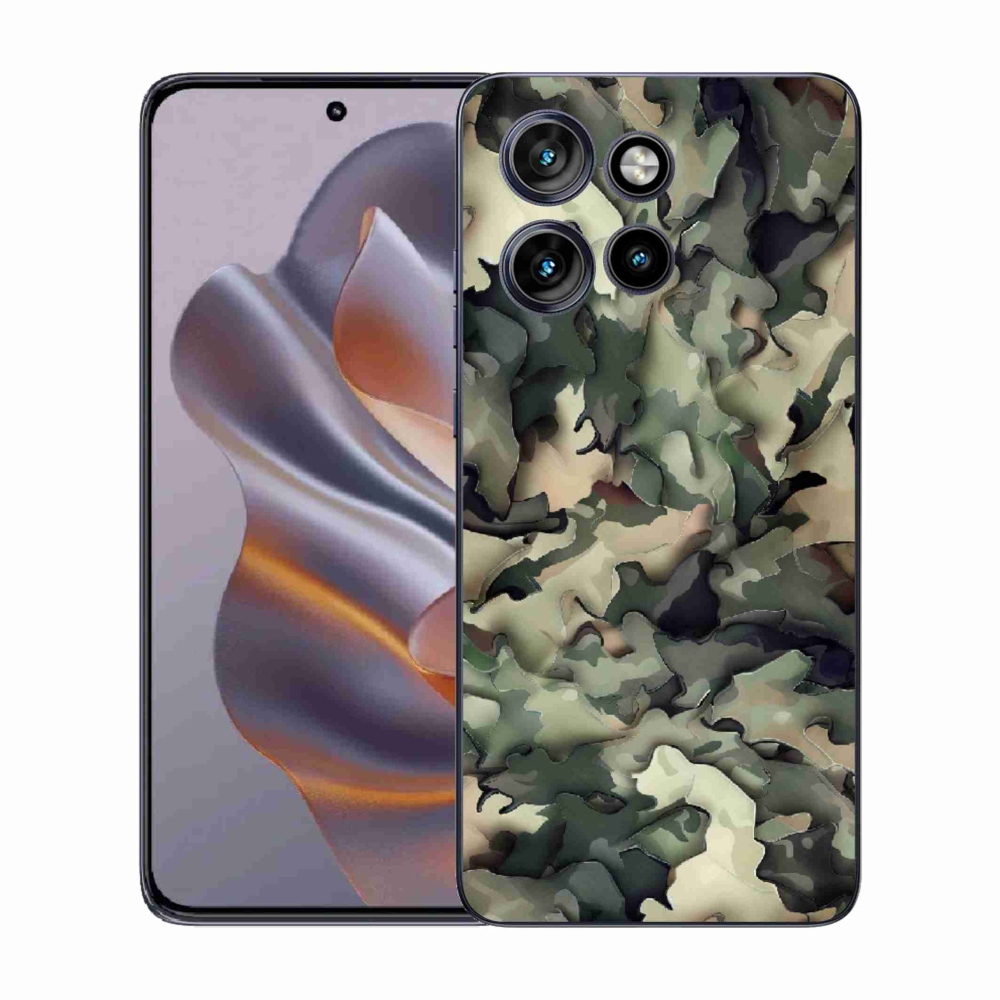 Zselés borítás mmCase a Motorola Edge 50 Neo készülékhez - terepszínű minta 9