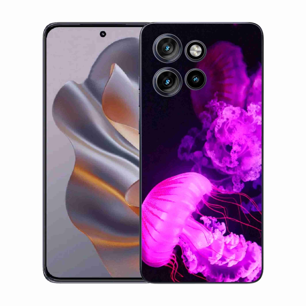 Zselés tok mmCase a Motorola Edge 50 Neo készülékhez - medúza 1