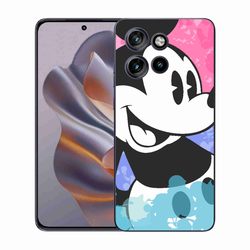 Zselés borítás mmCase a Motorola Edge 50 Neo készülékhez - mickey mouse