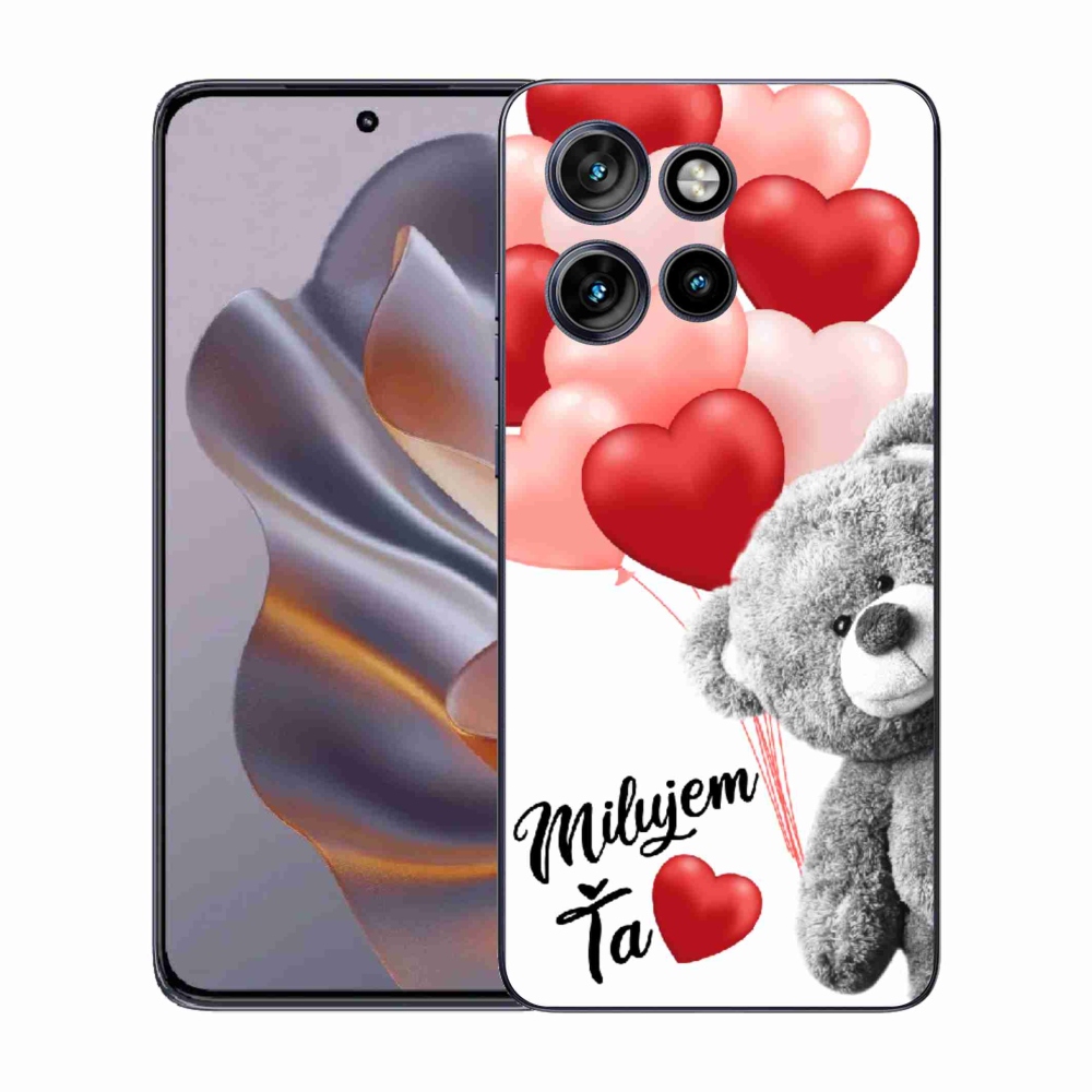 Zselés borítás mmCase a Motorola Edge 50 Neo készülékhez - I love you en