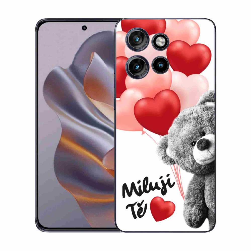 Zselés borítás mmCase a Motorola Edge 50 Neo készülékhez - I love you