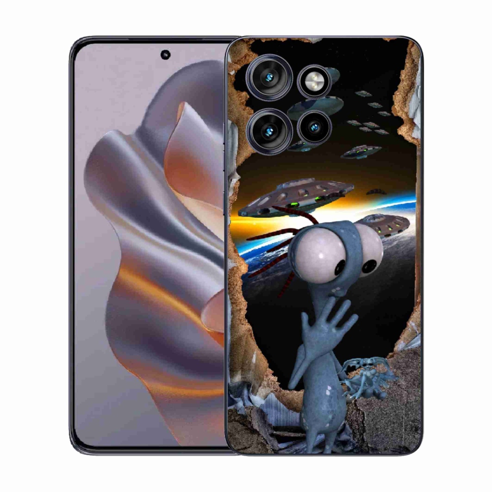 Gél védőburkolat mmCase a Motorola Edge 50 Neo készülékhez - idegen