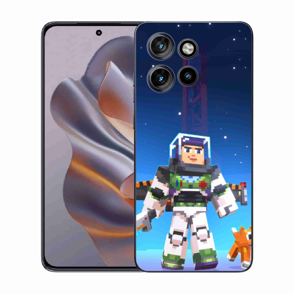 Zselés borítás mmCase a Motorola Edge 50 Neo készülékhez - minecraft 2