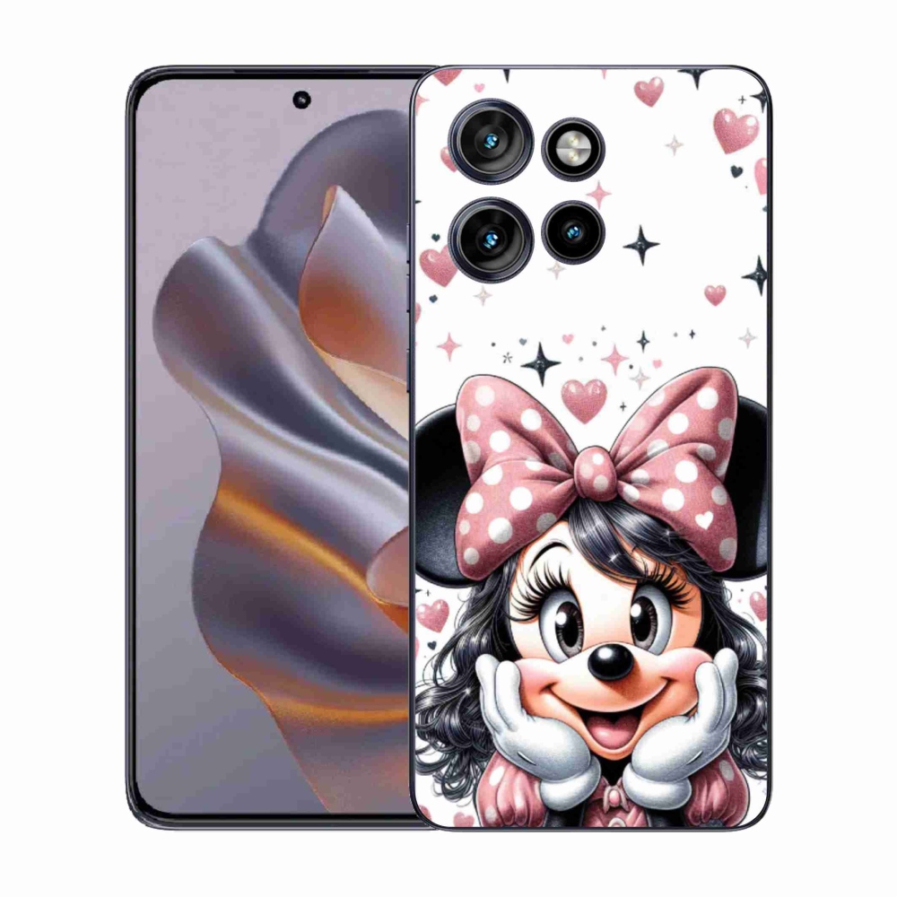 Zselés borítás mmCase a Motorola Edge 50 Neo készülékhez - minnie