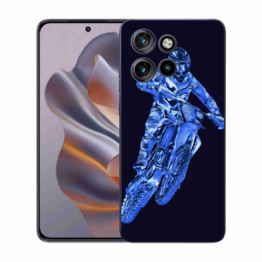 Zselés borítás mmCase a Motorola Edge 50 Neo készülékhez - motocross 1