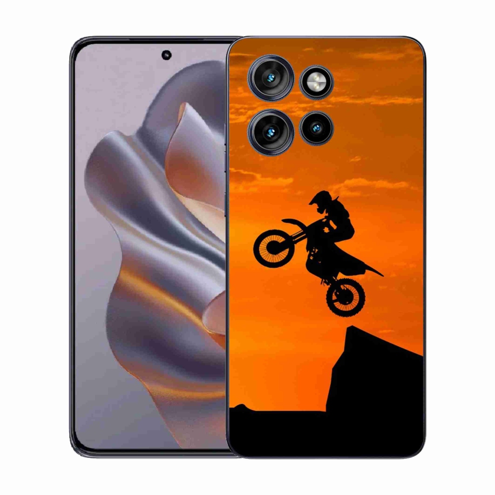 Zselés borítás mmCase a Motorola Edge 50 Neo készülékhez - motocross