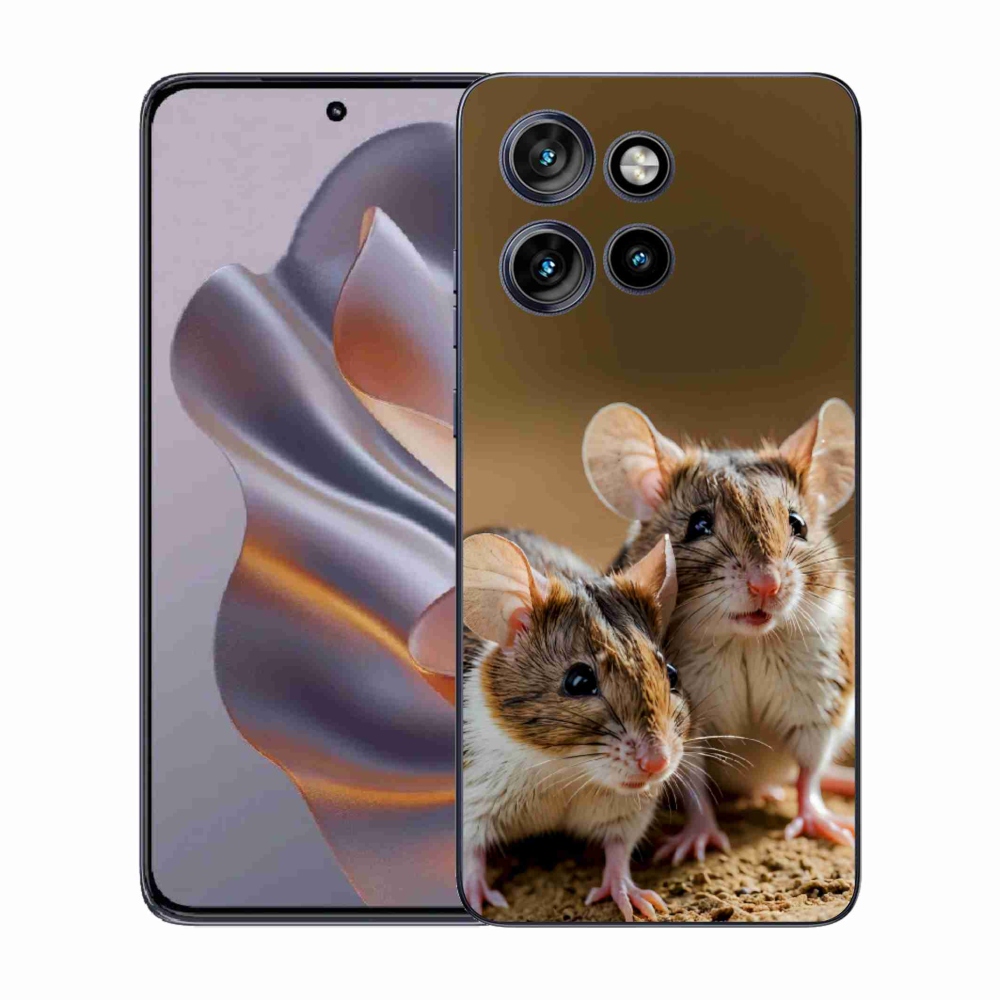 Zselés borítás mmCase a Motorola Edge 50 Neo készülékhez - mouse duo